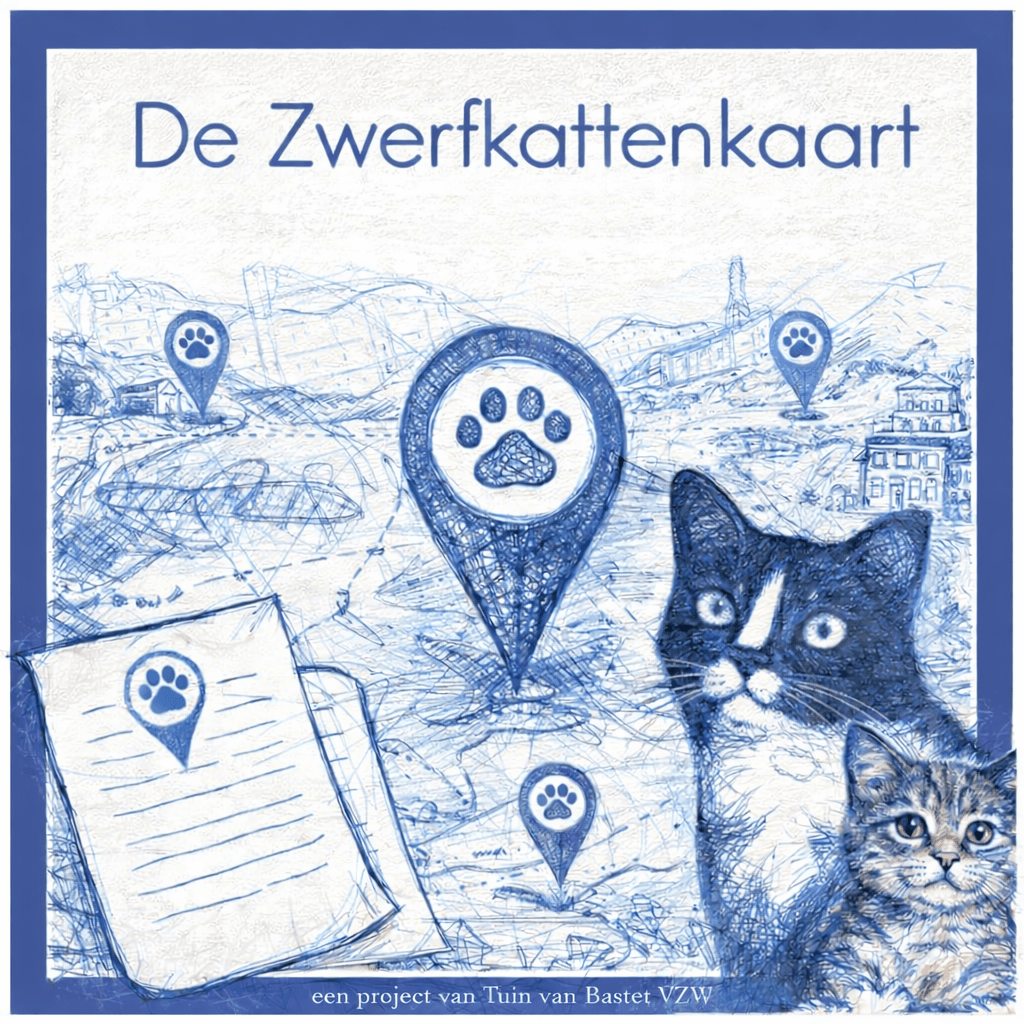 Zwerfkattenkaart